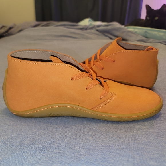 NWOT Orange Vivobarefoot Addis Suede Boots Size 38 J - Picture 10 of 10